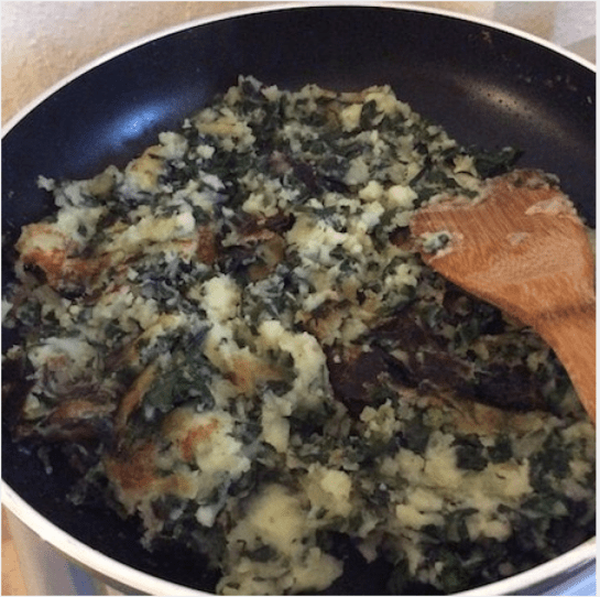 sea beet bubble & squeak