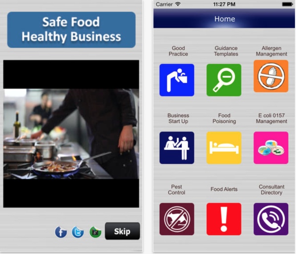 food safety app